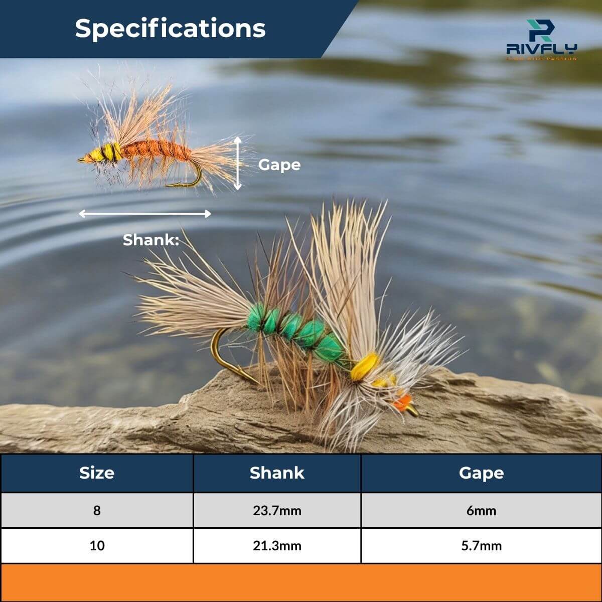 Stimulator Hot Spot Dry Fly Stimulator Hot Spot