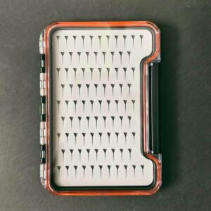 Waterproof Fly Box – Single Layer | Silicone Insert | 88 Slots